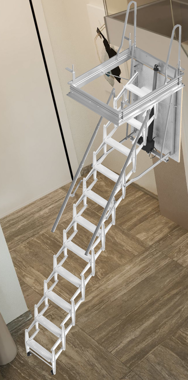 scale retrattili 50 x 120 elettiche per soffitta